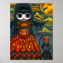 Search for black cat halloween posters Whimsical