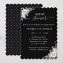 Search for black and white shower wedding invitations Bride