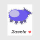 Search for spaceship stickers Blue