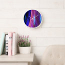 Search for neon lights clocks Abstract