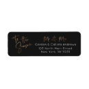 Search for seasonal return address labels Minimalist