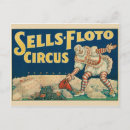 Search for antique clowns postcards Circus