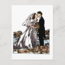 Search for love kiss postcards Bridal