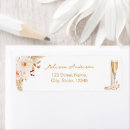 Search for pearls return address labels Bridal shower