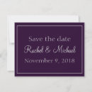 Search for purple silver save the dates Beautiful