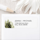 Search for pine trees return address labels Woods