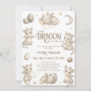 Search for dragons invitations Fairytale