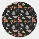 Search for cats and dogs stickers Pattern