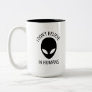 Search for human sciences mugs Alien