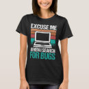 Search for quality assurance tshirts Qa tester