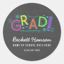 Search for chalkboard graduation stickers Trendy