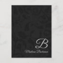 Search for black damask postcards Retro