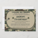 Search for military party invitations Boot camp