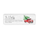 Search for mail truck return address labels Watercolor