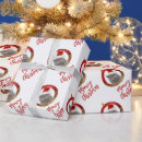 Search for meowy christmas wrapping paper Red