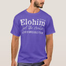 Search for elohim tshirts Christian