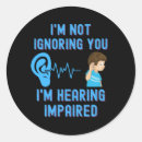 Search for ignoring stickers Deaf