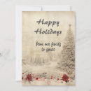 Search for snow scene christmas cards Retro