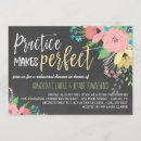 Search for chalkboard rehearsal dinner invitations Floral