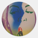 Search for lipstick on stickers Retro