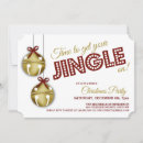 Search for jingle bells invitations Whimsical