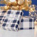 Search for navy plaid wrapping paper Tartan