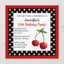 Search for black cherry invitations Girl