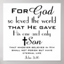 Search for john 3 16 posters Christian