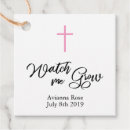Search for christening favour tags Pink