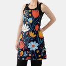 Search for black floral pattern aprons Chic