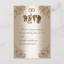 Search for satin rsvp cards Gold