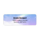 Search for pastel return address labels Rainbow