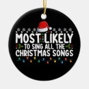 Search for singing christmas tree decorations Santa