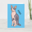 Search for sphynx cat cards Hairless