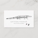Search for alligator business cards Animal