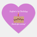 Search for birthday cakes for girls stickers Baby girl
