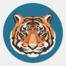 Search for tiger eyes stickers Big cat