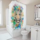 Search for wild tiger shower curtains Orange