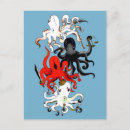 Search for tentacles postcards Animals