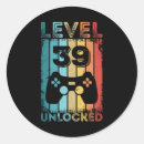 Search for thirty nine stickers 39th birthday