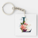 Search for monogram letter l key rings Elegant