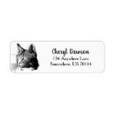 Search for black and white cat return address labels Pets
