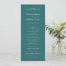 Search for vintage wedding programs Elegant