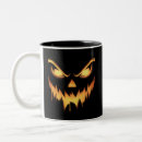 Search for scary pumpkin mugs Skull