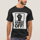 Search for raised fist tshirts Human rights