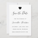 Search for heart save the dates White