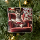 Search for french bulldog decor Red