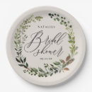 Search for rustic bridal shower plates Watercolor