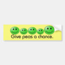 Search for peas bumper stickers Politics