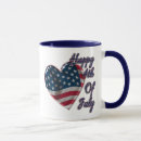 Search for heart flag mugs Stars and stripes